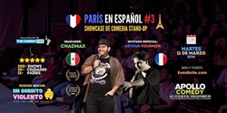 Affiche de París en Español #3 : Un show de comedia stand-up en tu idioma