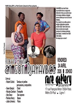 Affiche de Robert Coliné et son Djakavibes