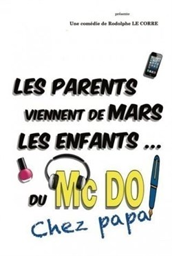 Affiche de Les parents viennent de Mars, les enfants du Mc Do | Chez papa