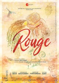 Affiche de Rouge | Histoire de la petite fille aux chaussettes rouge sang
