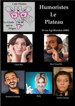 Affiche de Humoristes : Le Plateau de la girafe