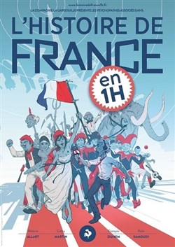 Affiche de L'Histoire de France en une heure
