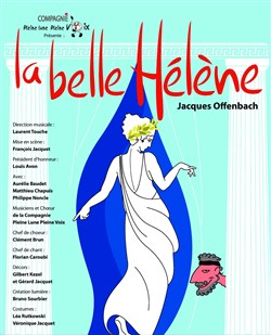Affiche de La belle Hélène | d'après Jacques Offenbach