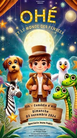 Affiche de Ohé et le monde des pensées : le conte musical