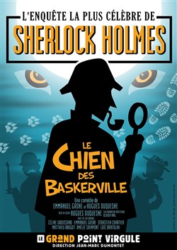 Affiche de Sherlock Holmes, le chien des Baskerville