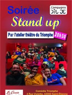 Affiche de Soirée Stand up à la Comédie Triomphe