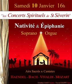 Affiche de Concert : Soprano & Orgue