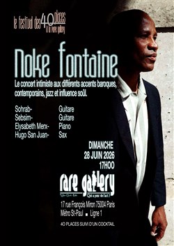 Affiche de Noke Fontaine en concert