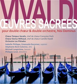 Affiche de Vivaldi : oeuvres sacrées