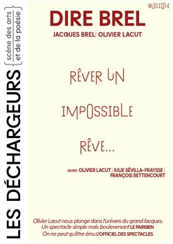 Affiche de Dire Brel