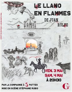 Affiche de Le llano en flammes