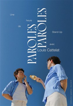 Affiche de Louis Cattelat dans Paroles, paroles
