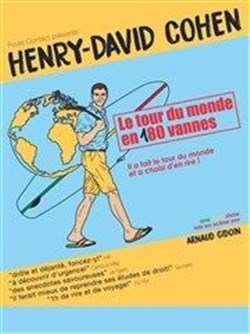 Affiche de Henry David Cohen dans Le tour du monde en 180 vannes