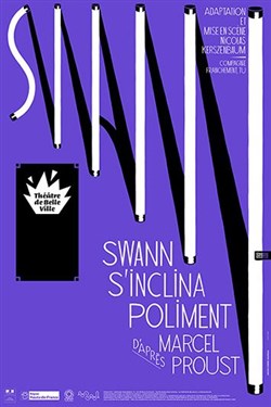 Affiche de Swann s'inclina poliment