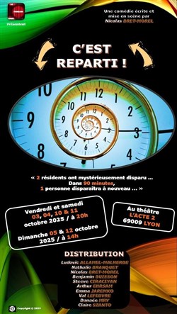 Affiche de C'est reparti !