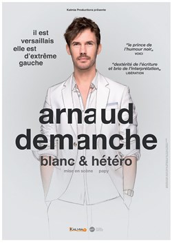 Affiche de Arnaud Demanche dans Blanc & hétéro