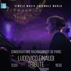 Affiche de Concert hommage : Ludovico Einaudi