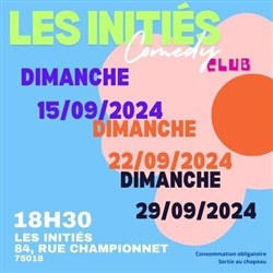 Affiche de Les Initiés Comedy Club