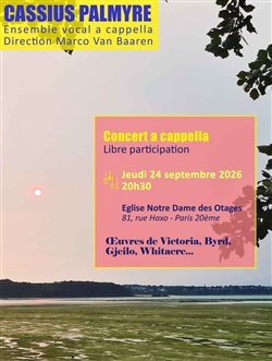 Affiche de Ensemble vocal Cassius Palmyre