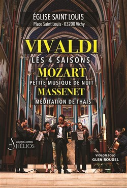 Affiche de Les 4 saisons de Vivaldi, Petite Musique de Nuit de Mozart