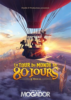 Affiche de Le Tour du Monde en 80 jours, le musical