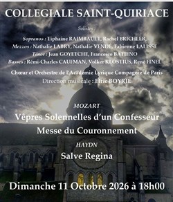 Affiche de Messe du Couronnement