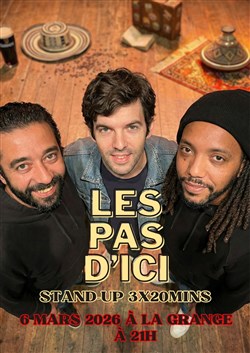 Affiche de Les Pas d'Ici : Hamza, Santiago, Donal