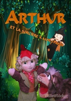 Affiche de Arthur et la sorcière à moustache