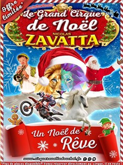 Affiche de Grand cirque de Noël de Laval