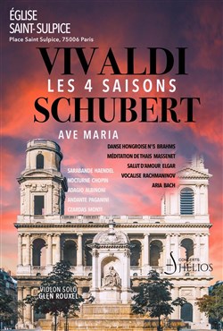 Affiche de Les 4 Saisons de Vivaldi, Ave Maria et Célèbres Adagios