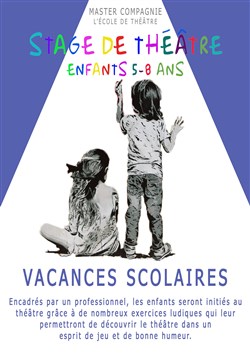 Affiche de Stage de théâtre pour enfants