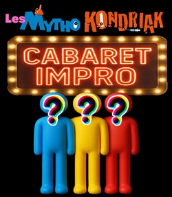 Affiche de Cabaret d'Impro des Mytho-Kondriak