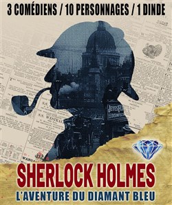 Affiche de Sherlock Holmes et l'aventure du diamant bleu