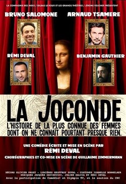 Affiche de La Joconde | avec Arnaud Tsamère et Bruno Salomone