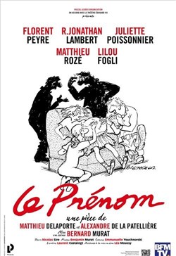 Affiche de Le prénom | avec Florent Peyre et Jonathan Lambert