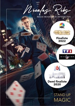 Affiche de Nicolas Ribs dans Stand Up Magic