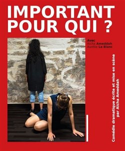 Affiche de Important pour qui ?