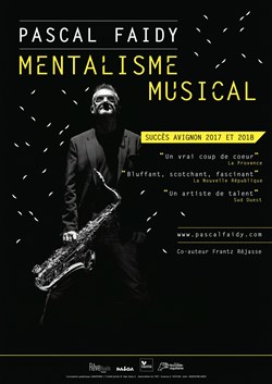 Affiche de Pascal Faidy dans Mentalisme musical
