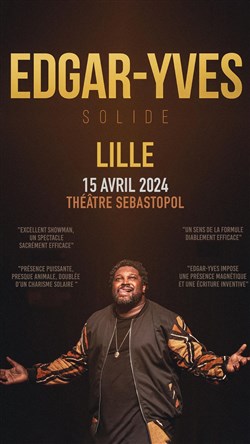 Affiche de Edgar-Yves dans Solide