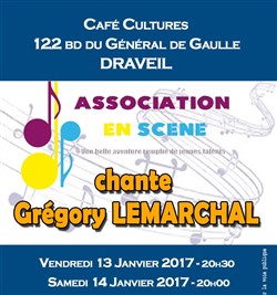 Affiche de En Scène chante Grégory Lemarchal