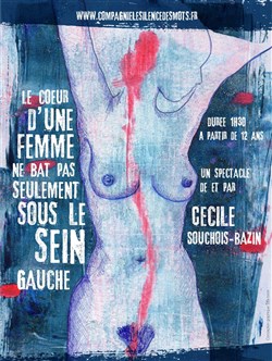 Affiche de Le coeur d'une femme ne bat pas seulement sous le sein gauche