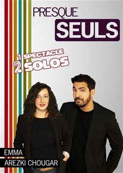 Affiche de Emma et Arezki Chougar dans Presque Seuls