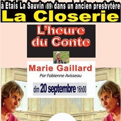 Affiche de Conte : Marie Gaillard