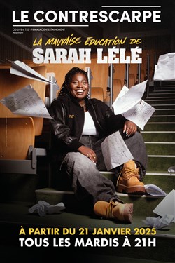 Affiche de Sarah Lélé dans La Mauvaise Éducation