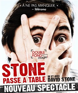 Affiche de David Stone dans Stone passe à Table