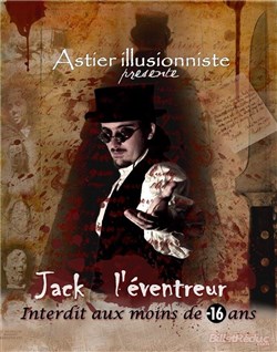 Affiche de Astier illusionniste dans Jack l'éventreur