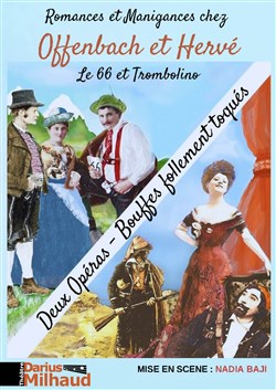 Affiche de Romances et manigances chez Offenbach et Hervé