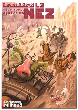 Affiche de Le Nez, d'après la nouvelle de Nikolaï Gogol