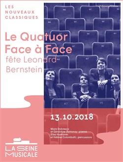 Affiche de Face a Face - Le quatuor fete Leonard Bernstein