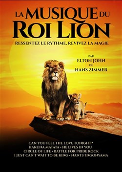 Affiche de La Musique du Roi Lion | Joué lès Tours